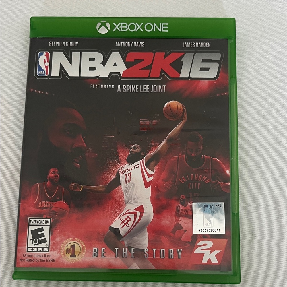 NBA 16 Xbox One Game With Case